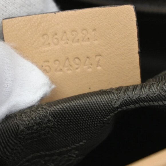 GUCCI Logo GG Shoulder Tote Bag PVC Leather White GHW Italy - Picture 11 of 16